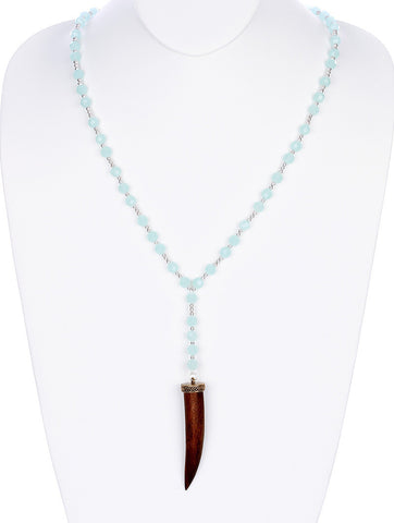 NECKLACE  SRN99148RDBRO - Scarvesnthangs
 - 2