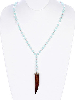 NECKLACE  SRN99148RDBRO