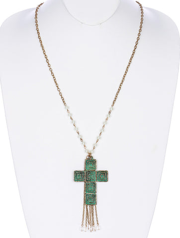 NECKLACE  SRN99151PTGOD - Scarvesnthangs
 - 2