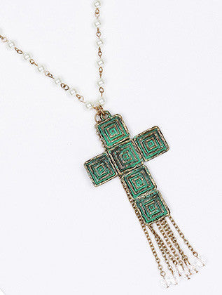 NECKLACE  SRN99151PTGOD - Scarvesnthangs
 - 3