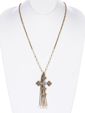 NECKLACE  SRN99152TTGOD - Scarvesnthangs
 - 2