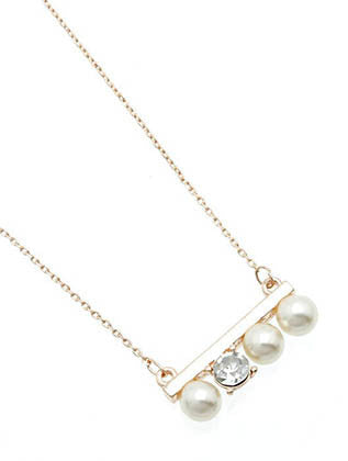 NECKLACE  SRN9942RGCRM - Scarvesnthangs
 - 3