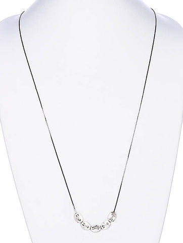 NECKLACE  SRN9988SOBLK - Scarvesnthangs
 - 2
