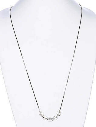 NECKLACE  SRN9988SOBLK