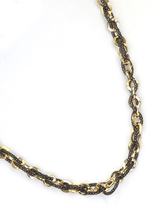 NECKLACE  VAN00064GDBLK - Scarvesnthangs
 - 3