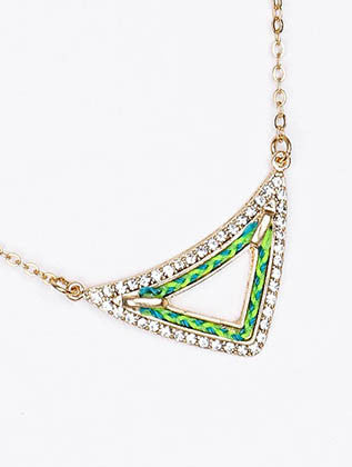 NECKLACE  VAN00147GDGRN - Scarvesnthangs
 - 3