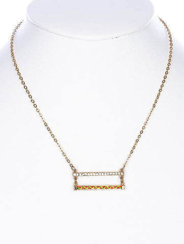 NECKLACE  VAN00156GDPCH - Scarvesnthangs
 - 2