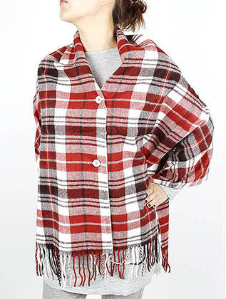 SCARF   BUTTON CLOSURE  WJF8002FMLT