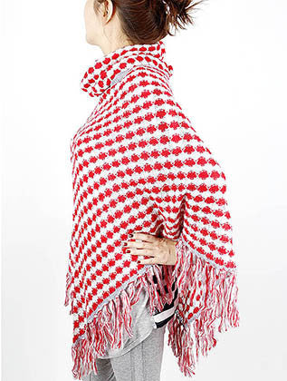 SCARF   TURTLE NECK  WJF8003RED - Scarvesnthangs
 - 3