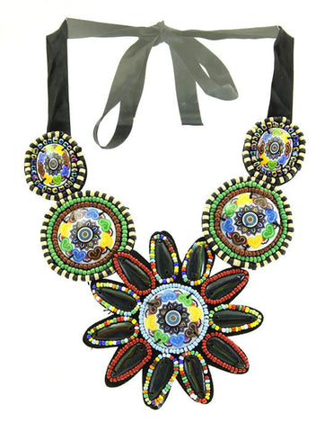 NECKLACE  WJN8016MLT - Scarvesnthangs
 - 2