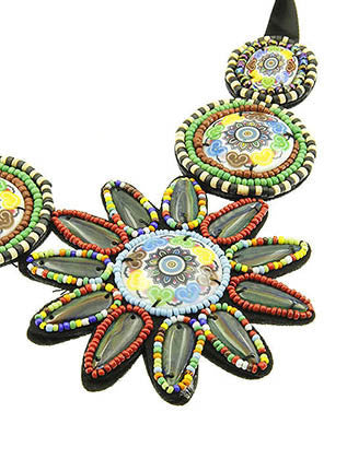 NECKLACE  WJN8016MLT - Scarvesnthangs
 - 3