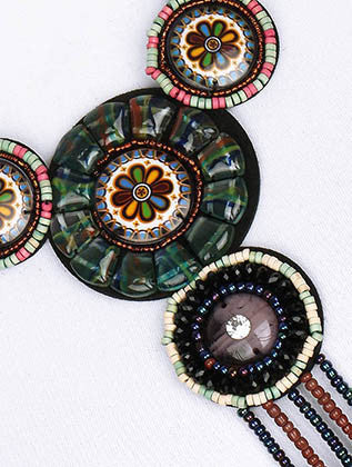 NECKLACE  WJN8017MLT - Scarvesnthangs
 - 3