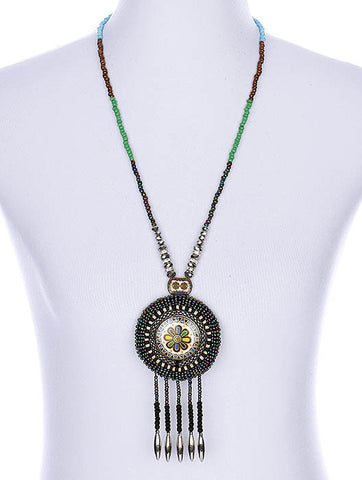 NECKLACE  WJN8033GNMLT - Scarvesnthangs
 - 2