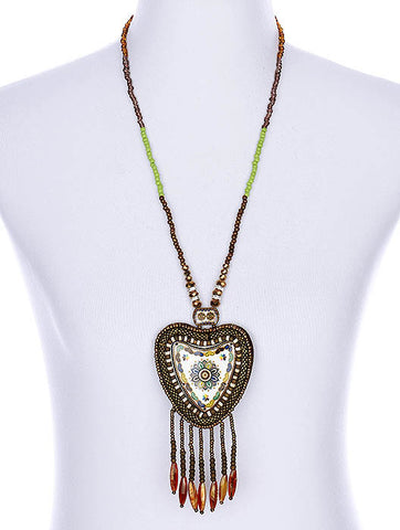 NECKLACE  WJN8038GNMLT - Scarvesnthangs
 - 2