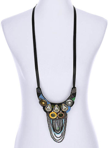 NECKLACE  WJN8042MLT - Scarvesnthangs
 - 2