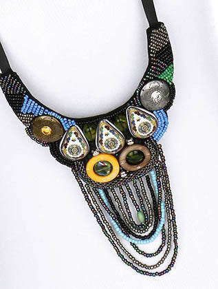 NECKLACE  WJN8042MLT - Scarvesnthangs
 - 3