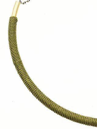 NECKLACE  WJN8069GDGRN - Scarvesnthangs
 - 3