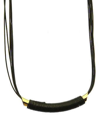 NECKLACE  WJN8070GDBLK - Scarvesnthangs
 - 2