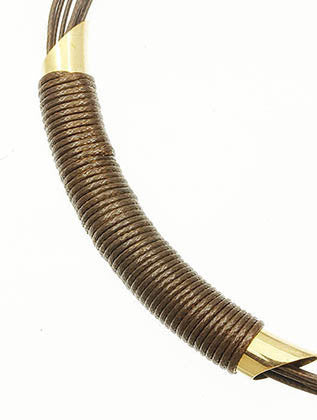 NECKLACE  WJN8070GDBRO - Scarvesnthangs
 - 3