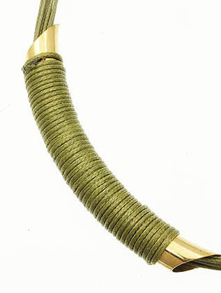 NECKLACE  WJN8070GDGRN - Scarvesnthangs
 - 3