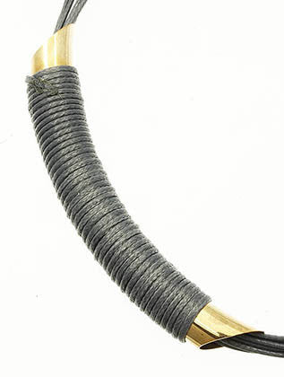 NECKLACE  WJN8070GDGRY - Scarvesnthangs
 - 3