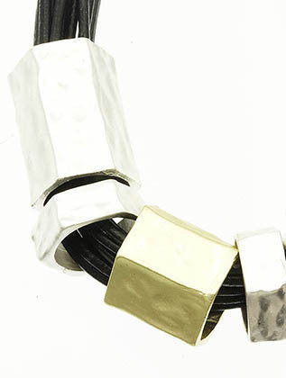 NECKLACE  WJN8073TTBLK - Scarvesnthangs
 - 3