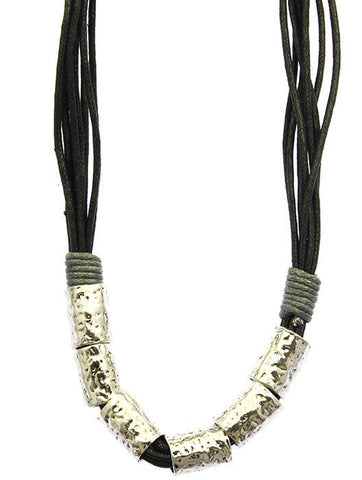NECKLACE  WJN8074RDBLK - Scarvesnthangs
 - 2