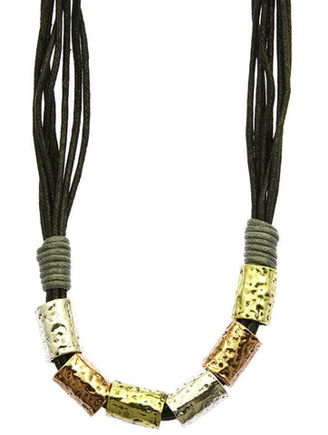 NECKLACE  WJN8074THBLK - Scarvesnthangs
 - 2