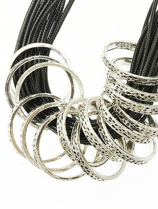 NECKLACE  WJN8078RDBLK - Scarvesnthangs
 - 3