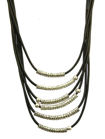 NECKLACE  WJN8080RDBLK - Scarvesnthangs
 - 2