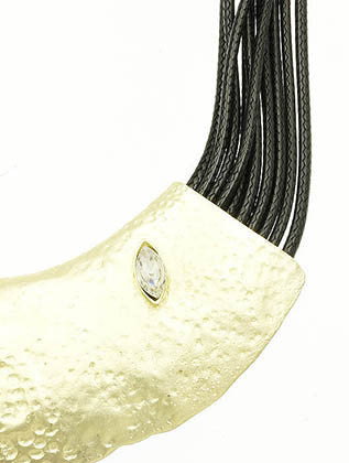 NECKLACE  WJN8082GDBLK - Scarvesnthangs
 - 3