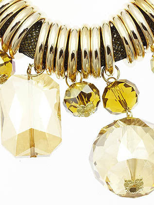 NECKLACE  WJN8088GDBRO - Scarvesnthangs
 - 3