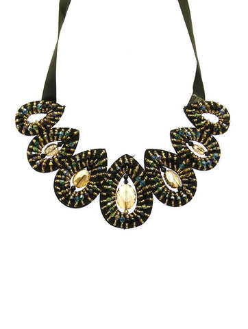 NECKLACE  WJN8105BKCLR - Scarvesnthangs
 - 2