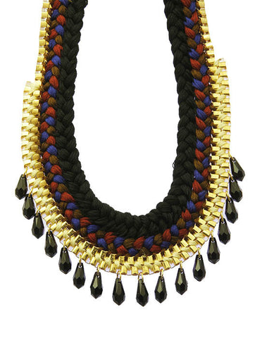 NECKLACE  WJN8123GDBLK - Scarvesnthangs
 - 2