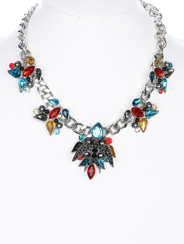 NECKLACE  WJN8129RDBLUMLT - Scarvesnthangs
 - 2