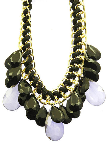 NECKLACE  WJN8148GDBLK - Scarvesnthangs
 - 2