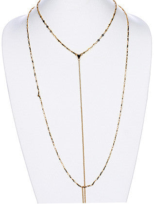 NECKLACE  WKN2128GDGOD - Scarvesnthangs
 - 1