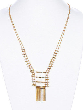 NECKLACE  WKN2293GDGOD - Scarvesnthangs
 - 1