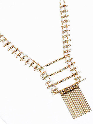 NECKLACE  WKN2293GDGOD - Scarvesnthangs
 - 3