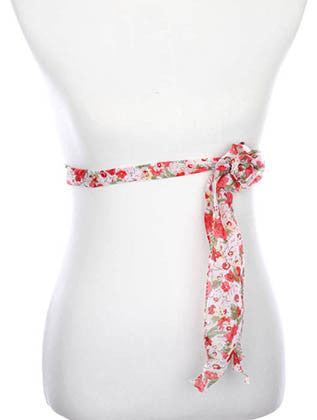 SCARF   FLORAL PRINT  ZAF99798ORG - Scarvesnthangs
 - 3