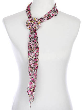 SCARF   FLORAL PRINT  ZAF99802PNK