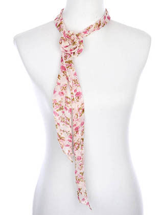 SCARF   FLORAL PRINT  ZAF99803CRM
