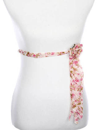 SCARF   FLORAL PRINT  ZAF99803CRM - Scarvesnthangs
 - 3
