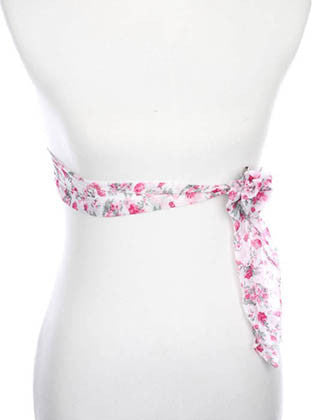 SCARF   FLORAL PRINT  ZAF99803PKA - Scarvesnthangs
 - 3