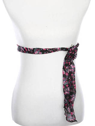 SCARF   FLORAL PRINT  ZAF99803PNK - Scarvesnthangs
 - 3