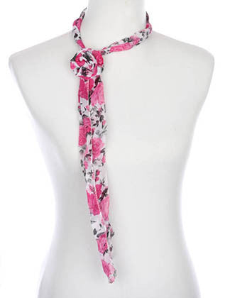 SCARF   FLORAL PRINT  ZAF99805PNK