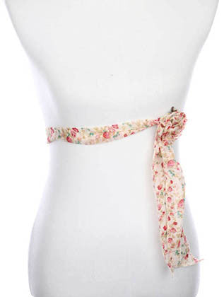 SCARF   FLORAL PRINT  ZAF99808RED - Scarvesnthangs
 - 3