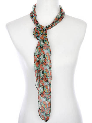 SCARF   FLORAL PRINT  ZAF99809ORG