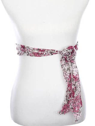 SCARF   FLORAL PRINT  ZAF99811FSH - Scarvesnthangs
 - 3