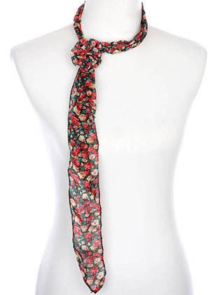 SCARF   FLORAL PRINT  ZAF99815RED